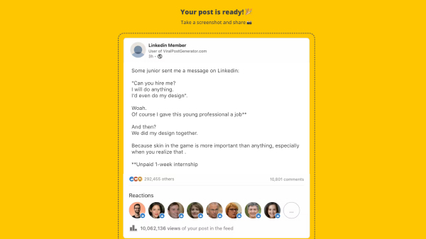 Viral Post Generator